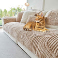 OTOB Couch Covers for Sofa Washable Anti Slip Furniture Protector, 1 Piece | Matcha Green, 27.6"x82.7", Soft Plush, All Seasons, Breathable, Modern, Wear-Resistant, Couch Cover for Dogs, Fade Resistant by OTOB