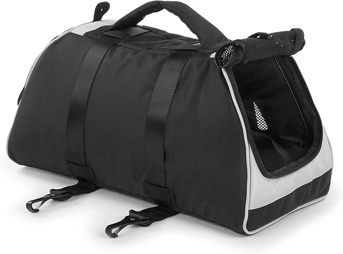 Sherpa Forma Frame Crash-Tested Travel Pet Carrier, Airline Approved & Guaranteed On Board - Black, Medium - Image 3