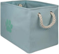 Bone Dry Pet Storage Collection Collapsible Bin, Medium Rectangle, Aqua by BoneDry