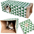 Cat Paper Bag Tunnel Toy Collapsible Tunnel for Rabbits, Kittens, Ferrets, Pet Paper House by JZMYXA