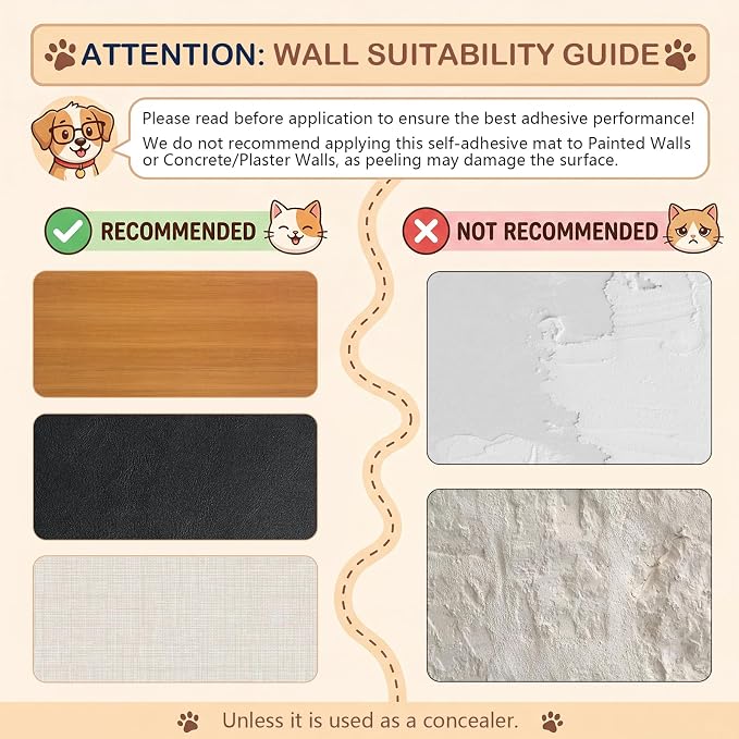 Cat Scratch Furniture Couch Corner Protector from Cat Claws, 78.7x15.8 Inch | Cat Wall Scratcher Mat with Catnip, Adhesive Cat Scratching Pads Renew Cat Stuff Sofa Tree Scratching Post Board Bed Tower - Image 7
