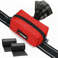 Tuff Pupper Dog Poop Bag Holder | Works with Any Dog Leash | Zippered Waste Bag Dispenser | Waterproof with Rust-Proof Clip | Convenient Lightweight Design | Includes 2 Rolls of Leak-Proof Bags by TuffPupper