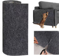 Cat Scratch Couch Furniture Protector, Dark Grey, 11.8"X39.4" | Adhesive, DIY Climbing, Deterrent for Furniture, Protects from Cat Claws Scratching Indoor by JOPOY