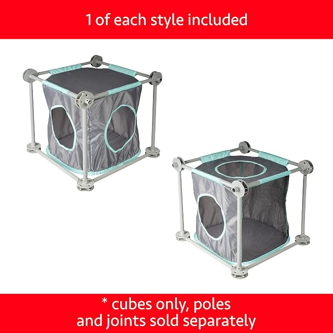 Kitty City Outdoor Catio Furniture and Play Kits for Cats, Cubes Replacement - Image 2