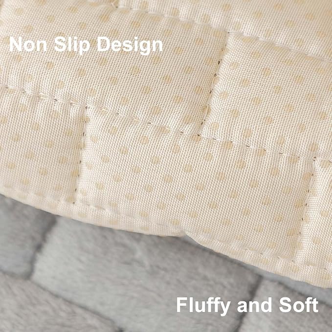Washable Velvet Dog Couch Cover, Plush Pet Sofa Furniture Protector for 2-3 Cushion Couch, Non-Slip Washable Cover for Dogs(1PC/27.6"x70.9",Light Grey) - Image 5