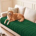 hyha Couch Cover for Dogs, Washable Non Slip Plush Flannel Sofa Protector | Thick Flannel, Anti-Slip Backing, Pet Hair & Scratch Protection, Fits Sofa & Loveseat (35.4" x 88") by hyha