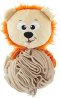 Outward Hound by Nina Ottosson Stuff N' Snuffle Plush Snuffle Ball Dog Puzzle, Lion, Multicolored by OutwardHound