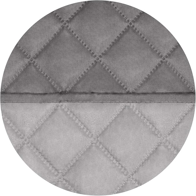 PureFit Reversible Recliner Chair Covers Couch Covers for Dogs, 28 in | Gray/Light Gray, Water Resistant Couch Protector, Washable Pet Couch Cover with Non Slip and Elastic Straps For Kids - Image 5