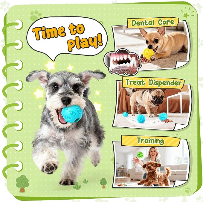 Dog Puzzle Feeder Set with Slow Feeder Bowl & Treat Ball | For Small & Medium Dogs,Adjustable Food Dispensing,Mental Stimulation,Interactive Play - Image 6