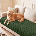 hyha Couch Cover for Dogs, Washable Non Slip Plush Flannel Sofa Protector | Thick Flannel, Anti-Slip Backing, Pet Hair & Scratch Protection, Fits Sofa & Loveseat (35.4" x 63") by hyha