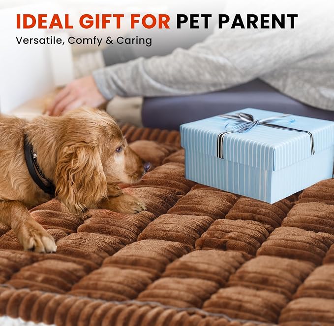 HiPetpy Backseat Dog Bed Mat for Car, Non-Slip Dog Bed for Car Back Seat, Soft & Cozy Dogs Blanket, Washable Travel Pet Mat Seat Protector for Cars, SUVs, Trucks - Image 7
