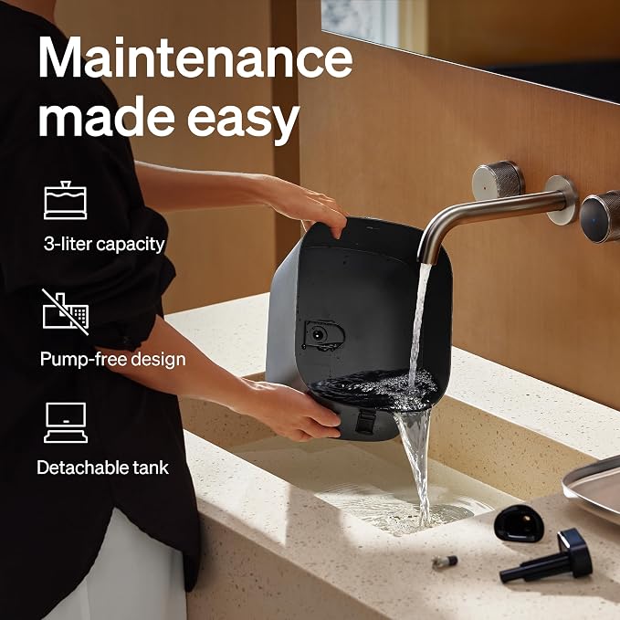 PETLIBRO Upgrade Cat Water Fountain Stainless Steel Tray, Dockstream 2 Cat Fountain Indoor, 3L/101oz Auto Cat Fountains for Drinking, App Monitoring Pet Water Fountain Dog, 5G WiFi Cat Water Dispenser - Image 3