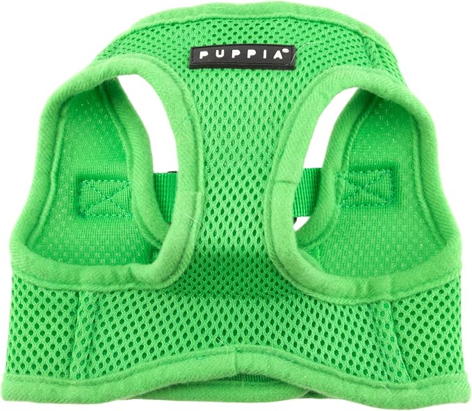 PUPPIA International Harness Soft B Vest, X-Small, Green - Image 3