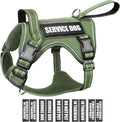 Tactical Dog Harness, No Pull Dog Harness for Medium Large Dogs with Handle & Molle, Military Service Dog Vest Harness in Training Pet Harness for Small Dogs by WINSEE