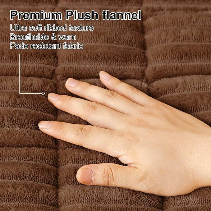 Smiry Couch Cover for Dogs, Non Slip Washable Sofa Protector for Pets | Soft Furniture Cover for Leather & Fabric Couches, Cozy Protect Against Fur, Dirt & Messes, Pet Friendly, 35.4"x35.4" - Image 5