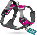 Embark No Pull Dog Harness, Reflective Adjustable Training Vest, No Choke | Adjustable straps fit all dog breeds with sturdy hooks; 360° reflective trim, soft padded Harness Design for All Dogs by EmbarkHarnessCo
