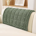 OstepDecor Couch Cover for Dogs, Washable Non Slip Sofa Cover for Pets | Soft Couch Covers for Sofa, Loveseat and Sectional, Furniture Protector Against Pet Hair & Dirt (35.4" x 35.4", Green) by OstepDecor