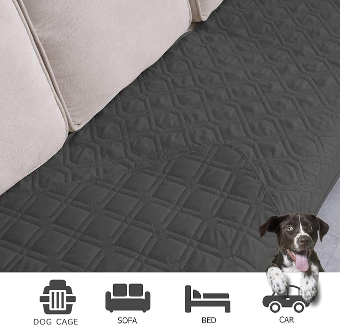 Ameritex Waterproof Blanket Reversible Dog Bed Cover Pet Blanket for Furniture Bed Couch Sofa - Image 3