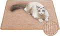 FUKUMARU Cat Scratcher Mat, 23.6 X 31.5 Inch Natural Sisal Cat Scratch Mat | Horizontal Cat Scratching Pad Mat Floor Rug with Sticky Tapes, Cat Wall Scratcher for Indoor Cats, Protect Couch and Carpet by FUKUMARU
