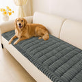 hyha Couch Cover for Dogs, Washable Non Slip Plush Flannel Sofa Protector | Thick Flannel, Anti-Slip Backing, Pet Hair & Scratch Protection, Fits Sofa & Loveseat (27.6" x 59") by hyha