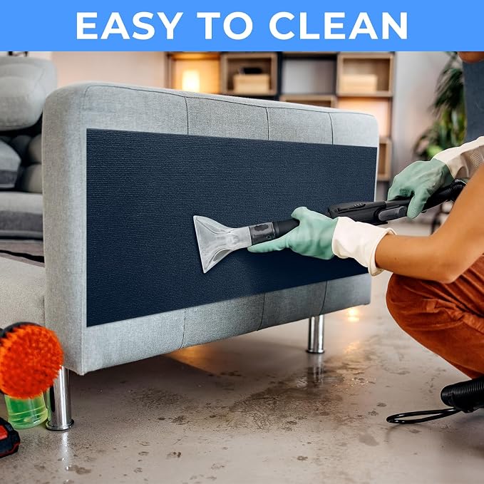 Cat Scratch Furniture Protector Couch Protector from cat Claws Self-Adhesive Carpet remnants Scratching Mat Trimmable DIY Climbing Covering Posts 78.7" x 15.8" Grey - Image 6