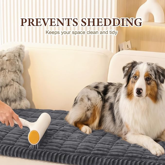 MEETSKY Couch Cover for Dogs, Washable Pet Sofa Covers for 3 Cushion Couch | Non Slip Dog Couch Covers for Sofa, Furniture Protector Against Fur, Dirt , Pet Friendly, Dark Grey, 27.6" x 70.9" - Image 7