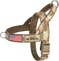 Forestpaw No Pull Dog Harness with Large Handle,Comfortable,XL,Camo Brown | Adjustable Fits Chest 32-39",80-110 lbs,Slip On,Quick Release Buckle,Easy Control,Soft Padded,for Large Dogs Walking Training by Forestpaw