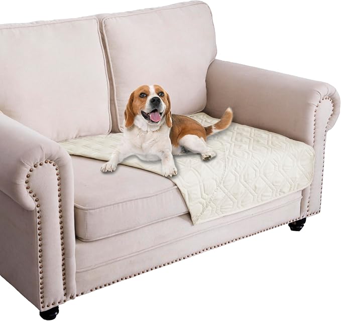 Ameritex Waterproof Blanket Reversible Dog Bed Cover Pet Blanket for Furniture Bed Couch Sofa by Ameritex