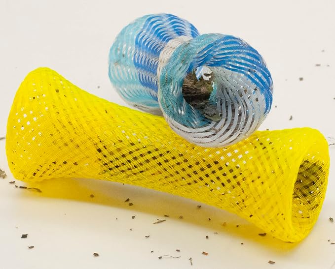Fashion's Talk 49PCS Cat Spring Toy for Kitten Catnip Bag Mesh Tubes Spring Cat Toy Bulk for Indoor Cats Kitty - Image 5