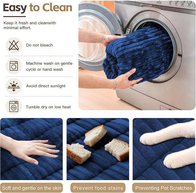 BIETYONE Couch Cover for Dogs, Washable Non Slip Sofa Protector for Pets | Washable, Non Slip, Soft Fabric, Pet Friendly, Protects Against Pet Fur, Dirt & Messes, Sofa Furniture Protector - Image 7