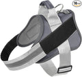 Dog Harness, No-Pull Reflective Dog Vest, Breathable Adjustable Pet Harness with Handle for Outdoor Walking - No More Pulling, Tugging or Choking by Bolux