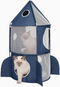 Catit Vesper Rocket Cat Tower, Blue, 42001 by Catit