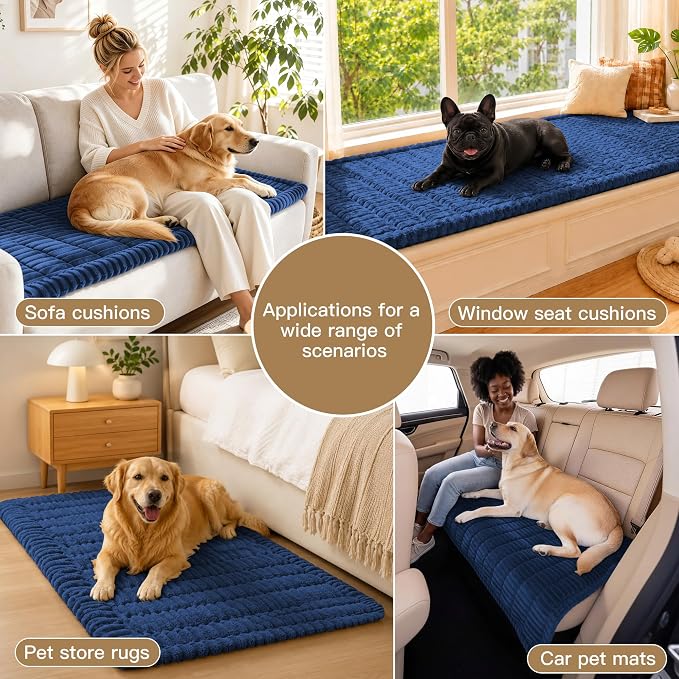 BIETYONE Couch Cover for Dogs, Washable Non Slip Sofa Protector for Pets | Washable, Non Slip, Soft Fabric, Pet Friendly, Protects Against Pet Fur, Dirt & Messes, Sofa Furniture Protector - Image 5