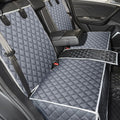 ANOSOSPECIAL Grey Dog Car Seat Cover for Back Seat X-Large,Non-Stick Fur,Pet-Friendly and Waterproof - Universal Fit Interior Protector for Auto, Van, SUV - Ideal for Kids and Pets (X-Large) by ANOSOSPECIAL
