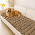 hyha Couch Cover for Dogs, Washable Non Slip Plush Flannel Sofa Protector | Thick Flannel, Anti-Slip Backing, Pet Hair & Scratch Protection, Fits Sofa & Loveseat (27.6" x 47") by hyha