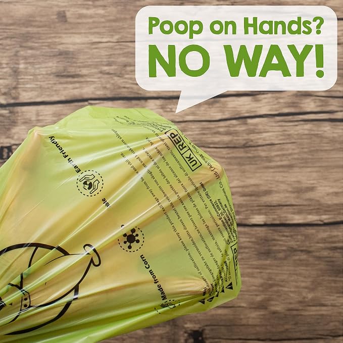 Dog Poop Bags Rolls, 720 Pet Waste Bags, 100% Leak Proof Extra Thick and Strong Corn Starch Blend - Image 3