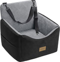 JOEJOY Dog Car Seats for Small Medium Dogs Under 35lbs, Dog Booster Seat with Detachable Washable Cover and Cushion, Memory Foam Pet Car Seat with Safety Belt and Storage Pockets (BLG) by JOEJOY