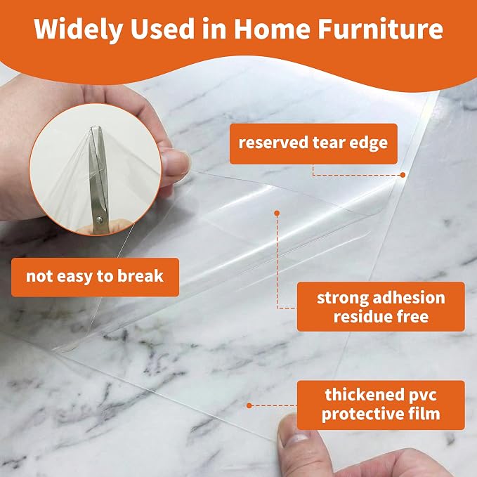 Cat Scratch Furniture Protector 12 Sheets with 50 Twist Pins XL 17" x 12" | Scratch Protector for Cats, Non-Toxic Safe for Kids & Pets, No Residue Couch Protector from Cat Scratching, Cuttable to Fit - Image 4