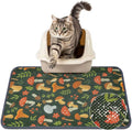 Unicorn Catcher 24"x15" Cat Litter Mat Machine Washable Litter Trapping Pad | Kitty Paw Friendly Padding With Breathable 3D Air Mesh Technology And A Non-Slip Base To Keep Home Floors Debris-Free by UnicornCatcher