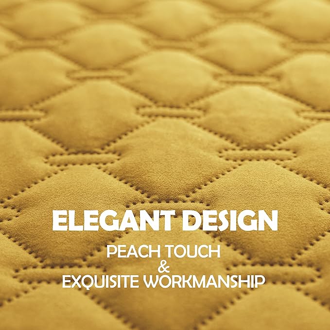 gogobunny Waterproof Blanket, Couch Covers for Dogs, Reversible Protector | 3X Stronger Leakproof, Scratch Proof Durable Furniture Protection, Stain Resistant, Washable, 30x70 Inch Dark/Light Yellow - Image 2