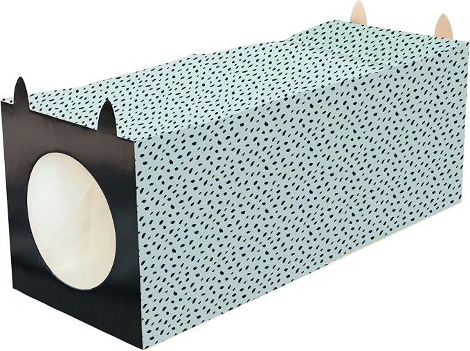 Kitty City Paper Bag Scratchers for Cats, Blue Paper Bag Tunnel Scratcher by KittyCity