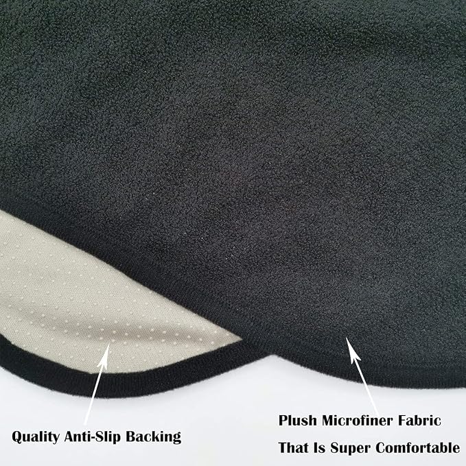 Car Seat Cover Protector Front Seats,for Gym Workout,Running,Swimming,Beach and Hiking,Waterproof Sweat Towel Bucket Seat Covers for Cars SUV Trucks (Black, 2Pcs) - Image 5