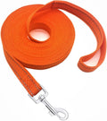 Nylon Training Dog Leash for Small Medium Dogs, 15ft 20ft 30ft 50ft 100ft Reflective Long Leash Dog/Puppy Lead for Obedience Recall Training, Camping by MANDAO