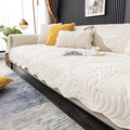 Couch Covers Plush Quilted Sofa Covers for Sectional Sofa Washable | Palm Leaves Couch Cover Chenille Non Slip Sofa Covers Soft Sofa Slipcover Furniture Protector for Pets Kids Children Dogs Cat by WelcometoXSlive