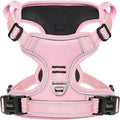 HEELE Dog Harness Dog Harness Small Dog No Pull Harness with Soft Handle Reflective Harness Adjustable, Pink, XS | Soft Breathable Padded Pet Vest, No Pull No Choke, Adjustable 2 Metal Rings for Outdoor Walking Training by HEELE