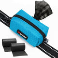 Tuff Pupper Dog Poop Bag Holder | Works with Any Dog Leash | Zippered Waste Bag Dispenser | Waterproof with Rust-Proof Clip | Convenient Lightweight Design | Includes 2 Rolls of Leak-Proof Bags by TuffPupper