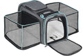 Pesen Expandable Dog and Cat Carrier, Airline Approved, Soft-Sided | Breathable, Collapsible Design with a Larger Expansion Area for Comfortable Travel with Small Dogs, Cats, Rabbits and More by Unknown