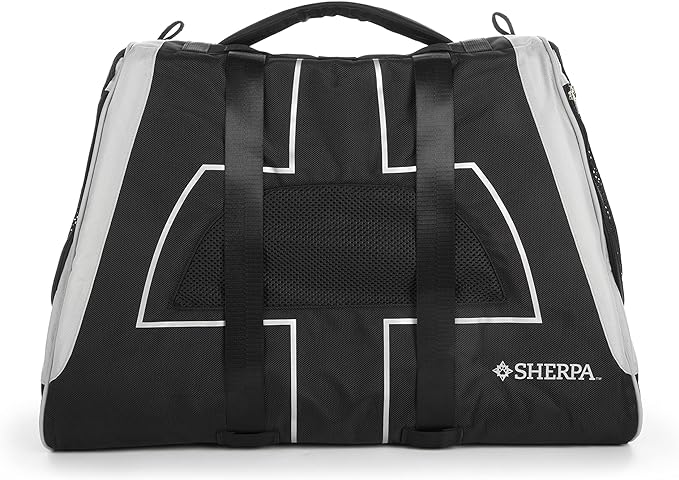 Sherpa Forma Frame Crash-Tested Travel Pet Carrier - Black, Extra Large by Sherpa