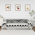 MYSKY HOME Couch Cover for Sectional Sofa Set Boho Geometric Furniture Sofa Cover Washable for Dog Cat Pets Couch Cover 3 Seat Sofa Chenille Couch Protector Multi-Use Couch Covers Blanket,71" X134" by MYSKYHOME