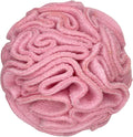 Glory To Dog Small Breed Snuffle Puzzle Ball Treat Foraging Dog Toy Pink | Interactive fleece snuffleball hides treats at variable depths. Engages smell & foraging instinct. Machine washable 4" by GloryToDog